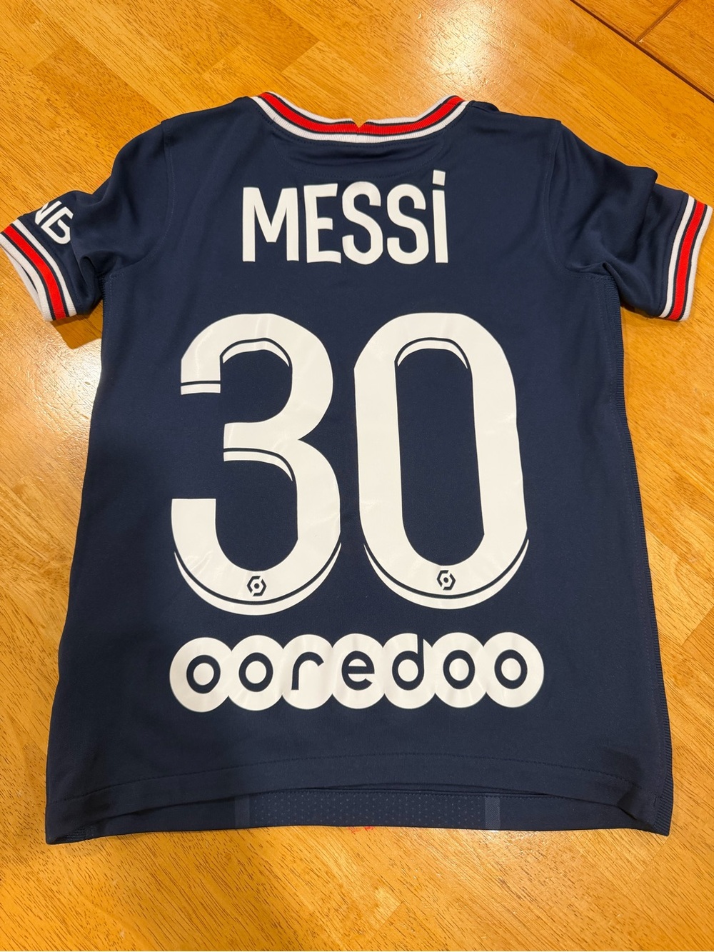 Kids PSG 'MESSI 30' Authentic Jersey